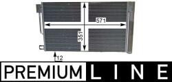 MAHLE Condensator, climatizare MAHLE AC 367 000P (AC 367 000P)