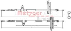 METZGER Cablu, frana de parcare METZGER 10.5359 (10.5359)