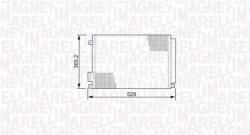 Magneti Marelli Condensator, climatizare MAGNETI MARELLI 350203497000 (350203497000) - fixbox