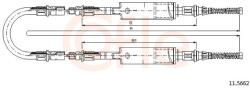 COFLE Cablu, frana de parcare COFLE 11.5662 (11.5662) - fixbox