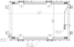 MTR Condensator, climatizare MTR 13054835 (13054835) - fixbox