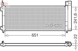 DENSO Condensator, climatizare DENSO DCN50123 (DCN50123) - fixbox