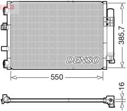 DENSO Condensator, climatizare DENSO DCN10043 (DCN10043) - fixbox