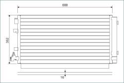VALEO Condensator, climatizare VALEO 814094 (814094) - fixbox