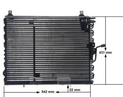 MAHLE Condensator, climatizare MAHLE AC 150 000S (AC 150 000S)