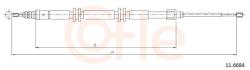 COFLE Cablu, frana de parcare COFLE 11.6684 (11.6684) - fixbox