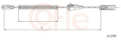 COFLE Cablu, frana de parcare COFLE 11.5793 (11.5793) - fixbox