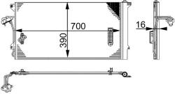 MAHLE Condensator, climatizare MAHLE AC 659 000S (AC 659 000S)