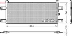 DENSO Condensator, climatizare DENSO DCN99069 (DCN99069) - fixbox