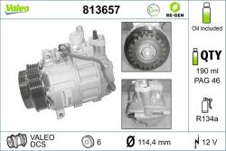 VALEO Compresor, climatizare VALEO 813657 (813657) - fixbox