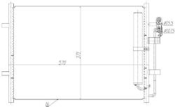 MTR Condensator, climatizare MTR 13054792 (13054792) - fixbox