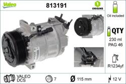 VALEO Compresor, climatizare VALEO 813191 (813191)