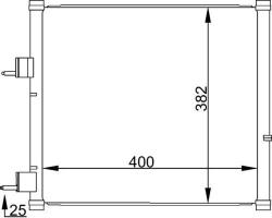 MAHLE Condensator, climatizare MAHLE AC 184 000S (AC 184 000S)