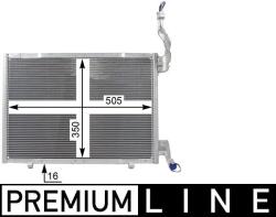 MAHLE Condensator, climatizare MAHLE AC 22 000P (AC 22 000P)