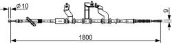 Bosch Cablu, frana de parcare BOSCH 1 987 482 530 (1 987 482 530) - fixbox
