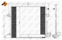 NRF Condensator, climatizare NRF 35618 (35618)