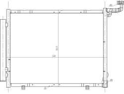 NRF Condensator, climatizare NRF 350482 (350482)