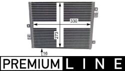 MAHLE Condensator, climatizare MAHLE AC 354 000P (AC 354 000P)