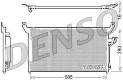 DENSO Condensator, climatizare DENSO DCN46013 (DCN46013) - fixbox