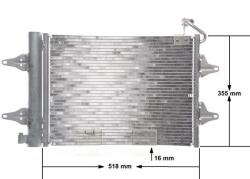 MAHLE Condensator, climatizare MAHLE AC 359 000S (AC 359 000S)
