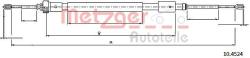 METZGER Cablu, frana de parcare METZGER 10.4524 (10.4524)