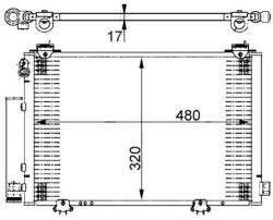 MAHLE Condensator, climatizare MAHLE AC 385 000S (AC 385 000S)