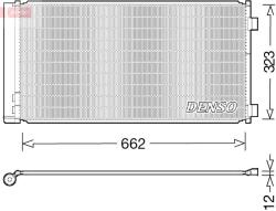 DENSO Condensator, climatizare DENSO DCN05103 (DCN05103)