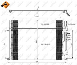 NRF Condensator, climatizare NRF 35920 (35920)