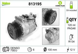 VALEO Compresor, climatizare VALEO 813195 (813195)