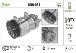 VALEO Compresor, climatizare VALEO 699161 (699161)