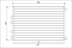VALEO Condensator, climatizare VALEO 818002 (818002) - fixbox