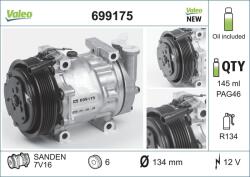 VALEO Compresor, climatizare VALEO 699175 (699175)