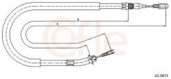 COFLE Cablu, frana de parcare COFLE 10.9873 (10.9873) - fixbox