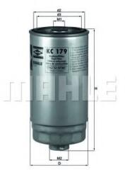 MAHLE ORIGINAL Filtru combustibil MAHLE ORIGINAL KC 179 (KC179)