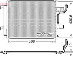 DENSO Condensator, climatizare DENSO DCN44019 (DCN44019) - fixbox