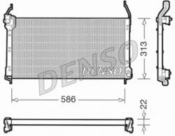 DENSO Condensator, climatizare DENSO DCN09014 (DCN09014)