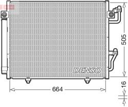 DENSO Condensator, climatizare DENSO DCN45005 (DCN45005)