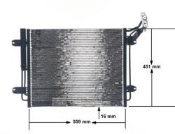 MAHLE Condensator, climatizare MAHLE AC 12 000S (AC 12 000S)