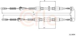 COFLE Cablu, frana de parcare COFLE 11.5854 (11.5854) - fixbox