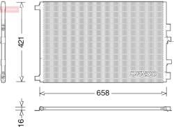 DENSO Condensator, climatizare DENSO DCN23033 (DCN23033)