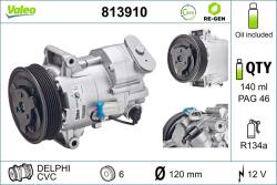 VALEO Compresor, climatizare VALEO 813910 (813910)