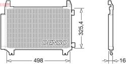 DENSO Condensator, climatizare DENSO DCN50028 (DCN50028) - fixbox
