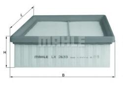 MAHLE ORIGINAL Filtru aer MAHLE ORIGINAL LX 2633 (LX2633)