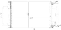 MTR Condensator, climatizare MTR 13054704 (13054704) - fixbox