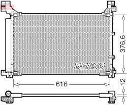 DENSO Condensator, climatizare DENSO DCN50133 (DCN50133) - fixbox