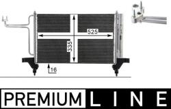 MAHLE Condensator, climatizare MAHLE AC 790 000P (AC 790 000P)