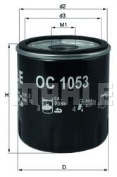 Mahle Original Filtru ulei MAHLE ORIGINAL OC 1053 (OC1053)