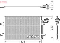 DENSO Condensator, climatizare DENSO DCN33011 (DCN33011)