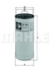 Mahle Original Filtru ulei MAHLE ORIGINAL OC 282 (OC282)