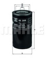 MAHLE ORIGINAL Filtru ulei MAHLE ORIGINAL OC 308 (OC308)